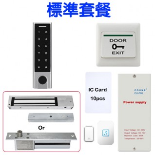 CloudLock CAC007 防水4.3cm窄身雲電子鎖 指紋/密碼/拍卡/手機開門 遠程開門 設置定時密碼 員工考勤