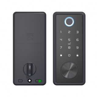  Goodlock T1 附加鎖 指紋刷卡密碼後備匙手機 APP 電子門鎖 包上門安裝